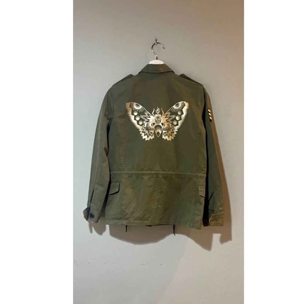 Zadig & Voltaire Kayak Butterfly Jacket- XS. - Picture 5 of 6